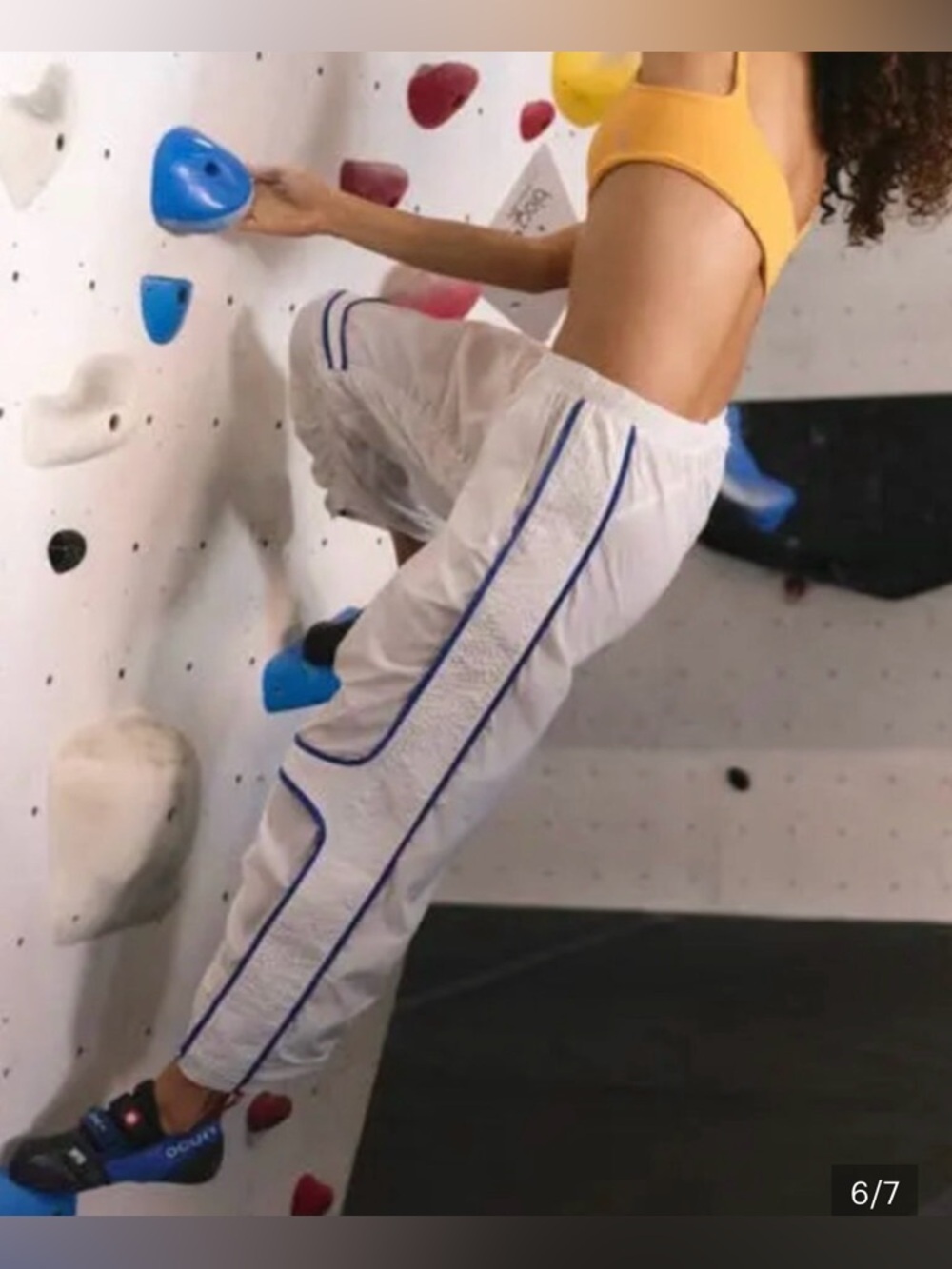 FP Movement Track Star Pants. NWT. White combo - Picture 5 of 6